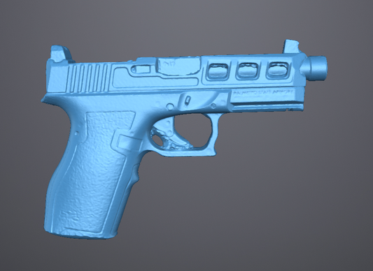 PSA DAGGER THREADED BARREL 3D SCAN