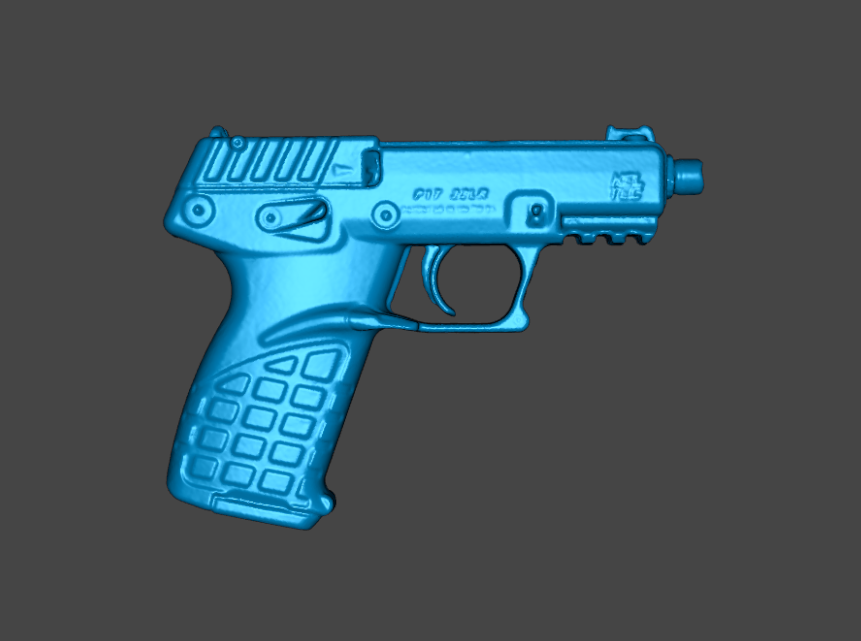 KelTec P17 3D Scan