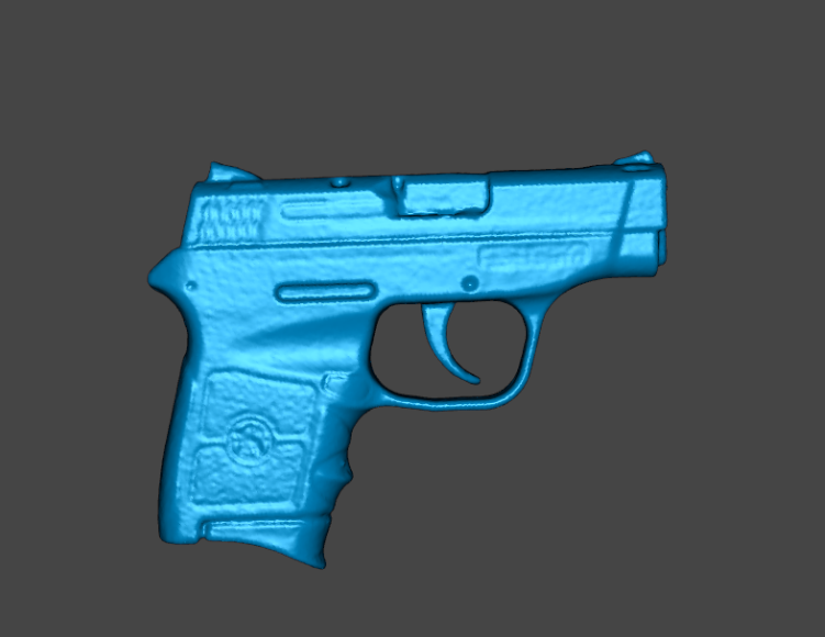 SW Bodyguard .380 No Laser 3D Scan
