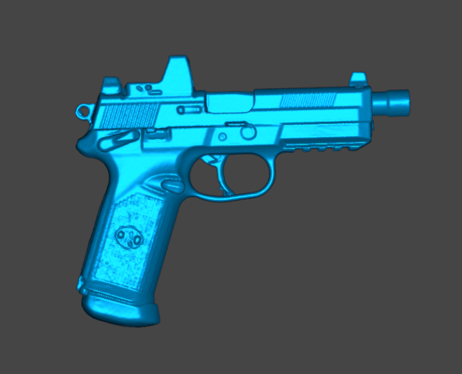 FN FNX 45 TACTICAL 3D SCAN