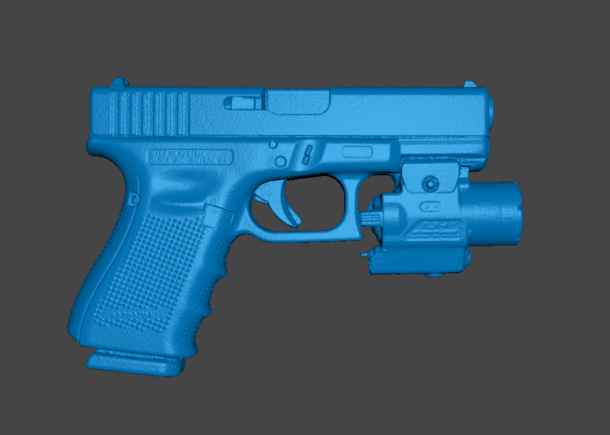 GLOCK 19 TLR4 3D SCAN