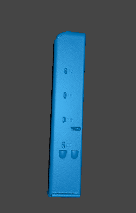 UZI 25 ROUND MAGAZINE 3D SCAN
