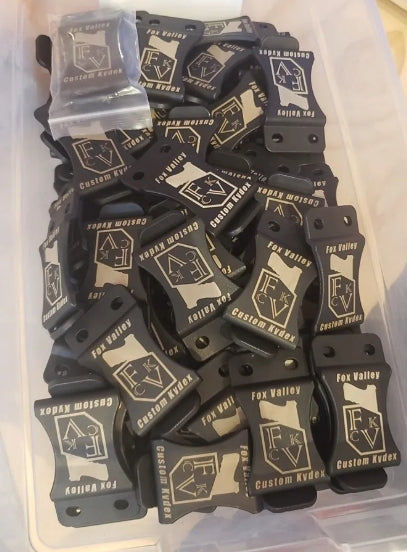 Laser Engraving of Belt Attachemnts