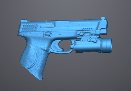 SW MP 45 TLR1HLX 3D SCAN