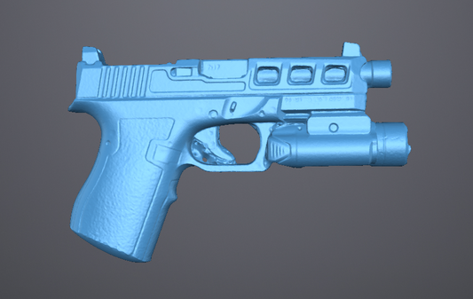 PSA DAGGER OLIGHT PL3 3D SCAN