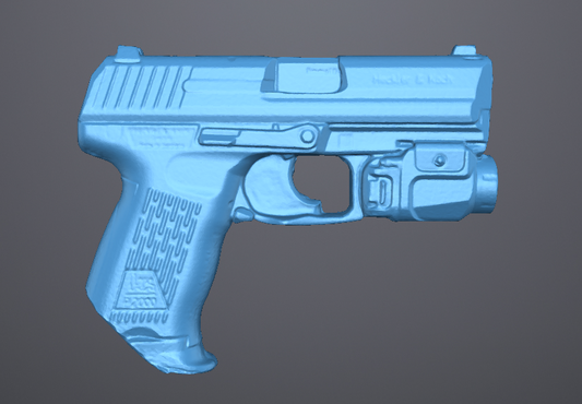 HK P2000 TLR7 3D SCAN