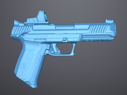 Ruger 5.7 Optic and Optic Plate 3D Scan
