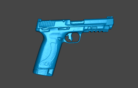 Smith & Wesson MP 22 Magnum 3D Scan