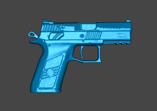 CZ P07 COCKED 3D SCAN