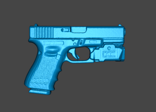 Glock 19/23 Gen 4 OLight PLX 3D Scan