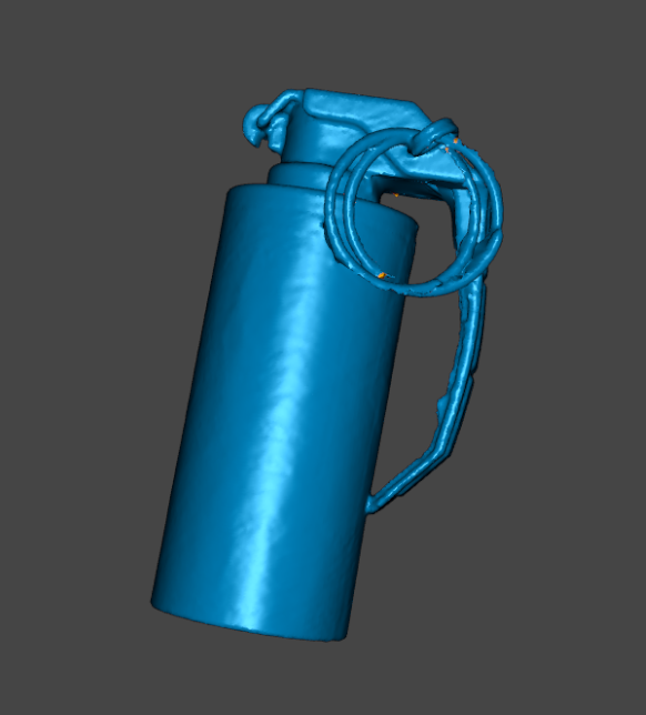 IWI M13 THERMOBARIC DEVICE 3D SCAN