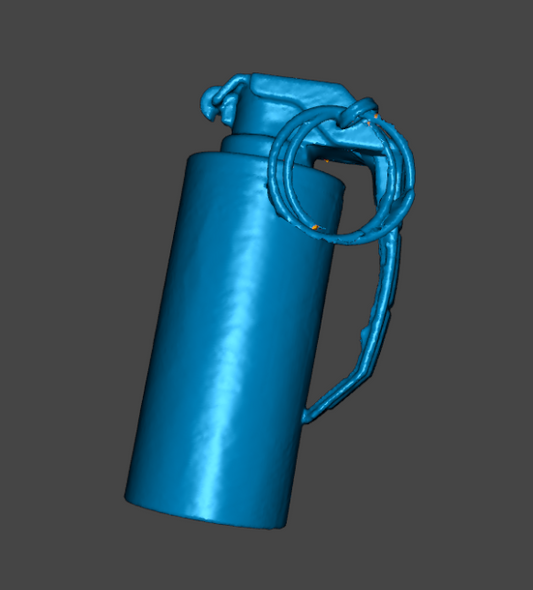 IWI M13 THERMOBARIC DEVICE 3D SCAN