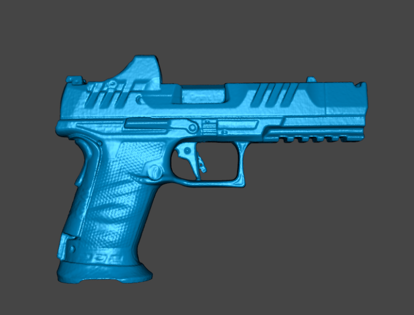 WALTHER PDP 4.6 WITH COMPENSATOR 3D SCAN