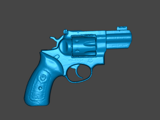 RUGER GP100 2.5 INCH 3D SCAN