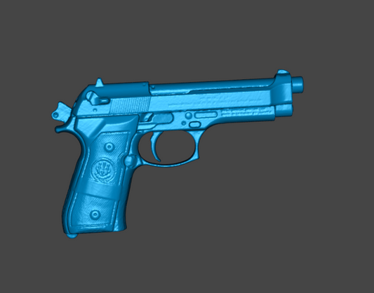 BERETTA M9 .22LR 3D SCAN