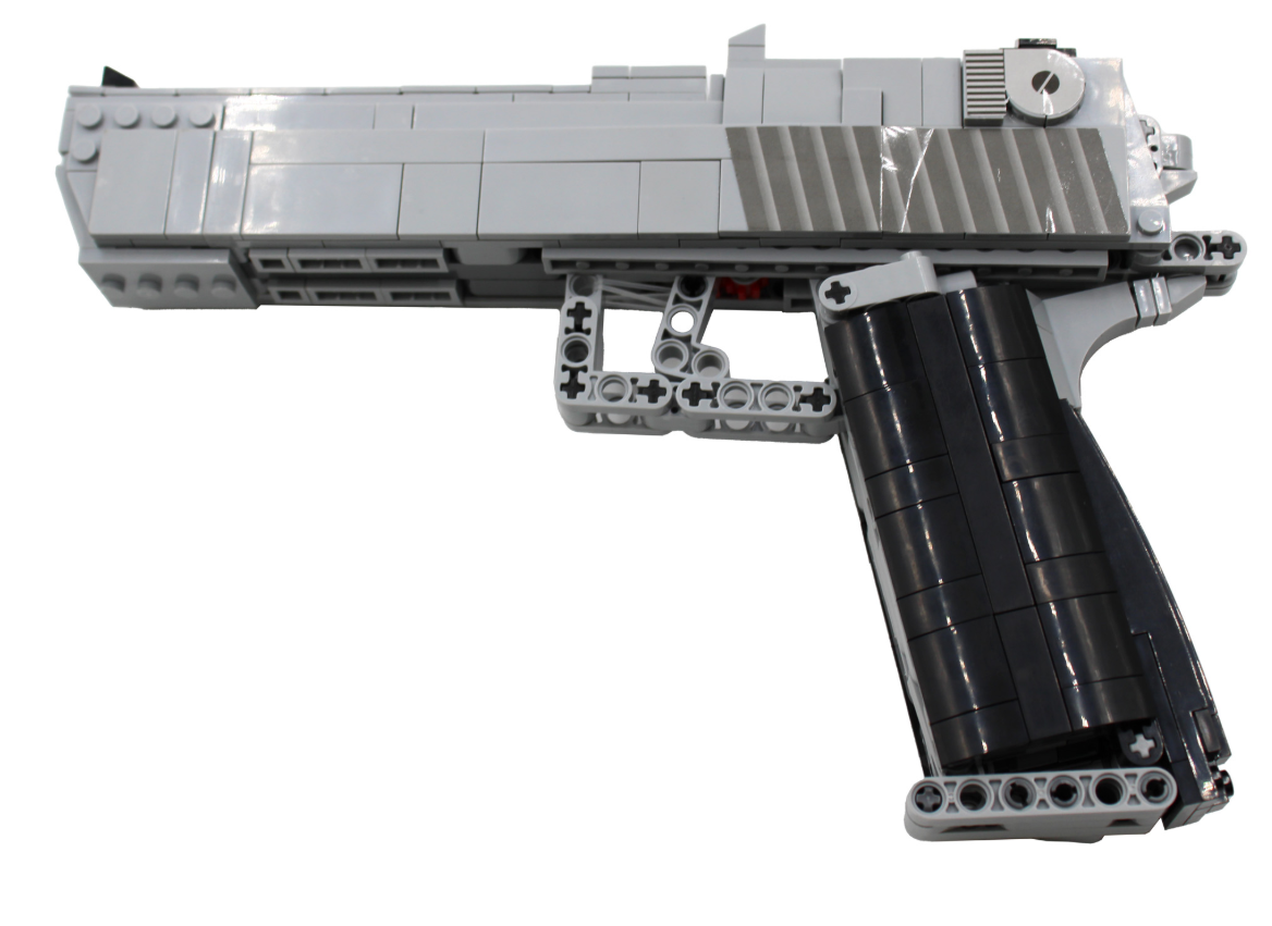 Building Blocks Hand Gun Toy