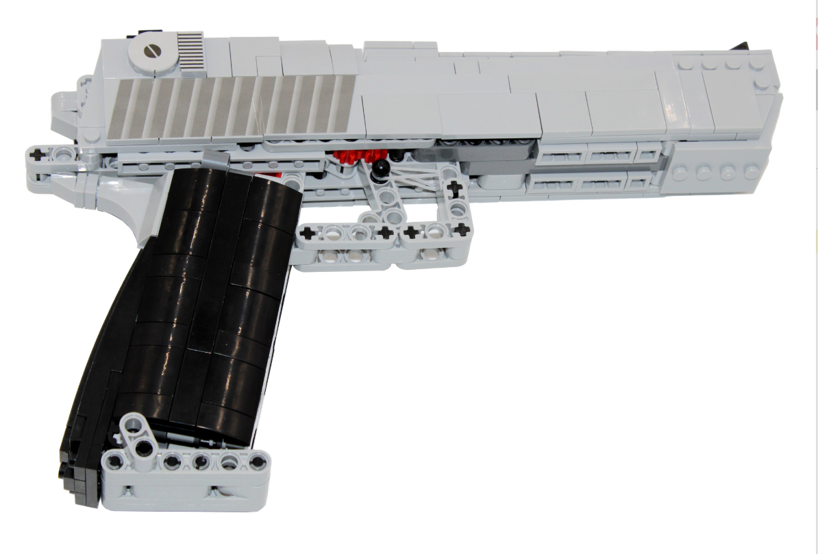 Building Blocks Hand Gun Toy