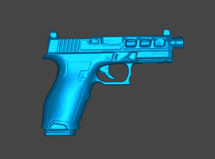 PSA DAGGER THREADED BARREL 3D SCAN