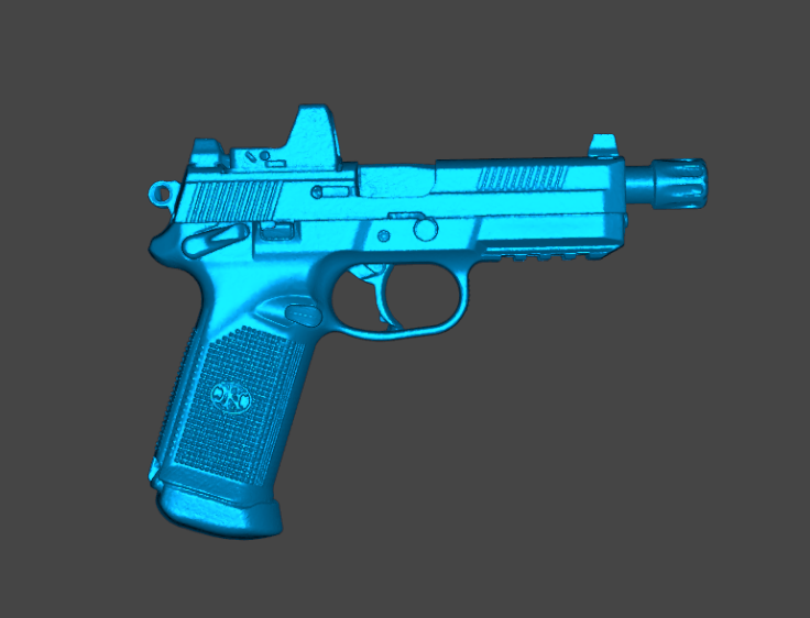 FN FNX 45 TACTICAL MICRO COMP 3D SCAN