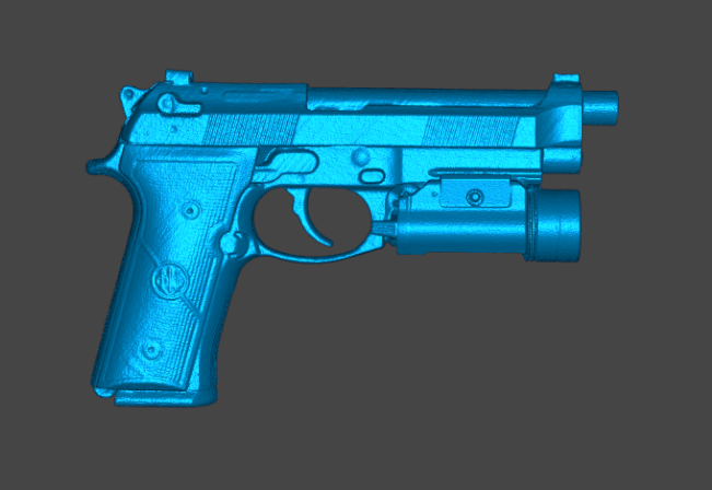 BERETTA M9 TLR1 HL BLUE GUN SCAN