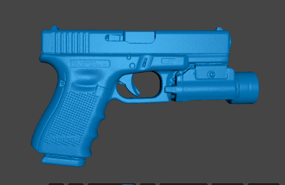 GLOCK 19 TLR1 HL 3D SCAN