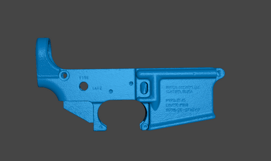 RADICAL FIREARMS AR15 RECIEVER 3D SCAN (STRIPPED)