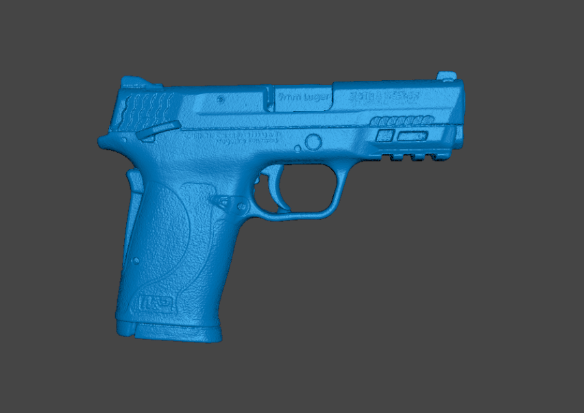 SMITH AND WESSON SHIELD EZ 9 3D SCAN