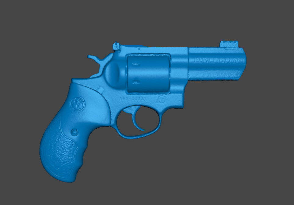 RUGER GP100 3" 3D SCAN