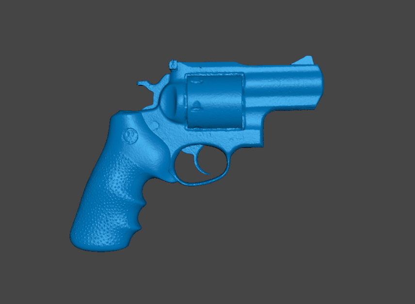 RUGER SUPER REDHAWK ALASKAN .480 3D SCAN