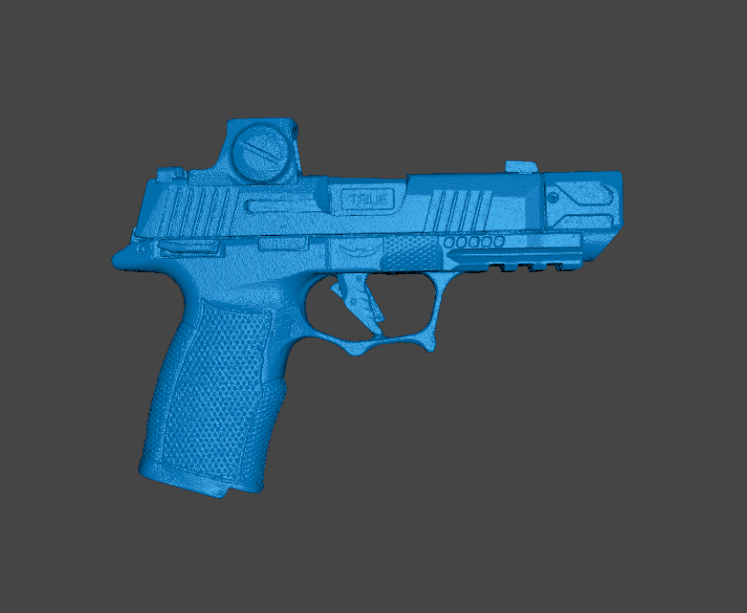 SIG P365 ICARUS GRIP COMPENSATOR 3D SCAN