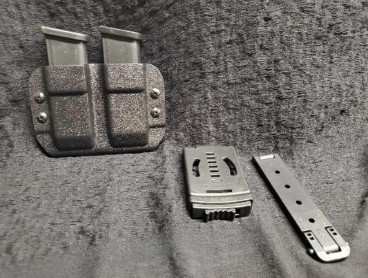 Double Magazine Carrier Handgun