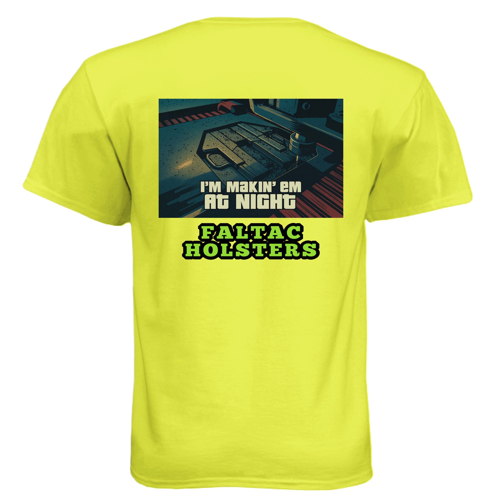 Neon Yellow - BACK
