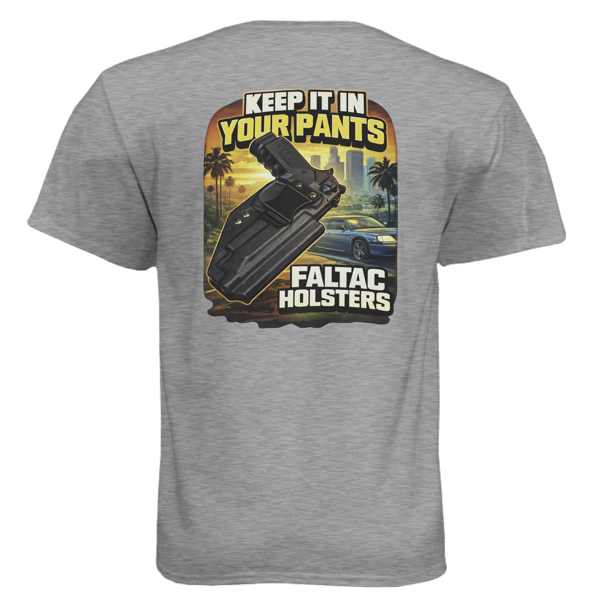 Dark Heather Grey (60/40) - BACK