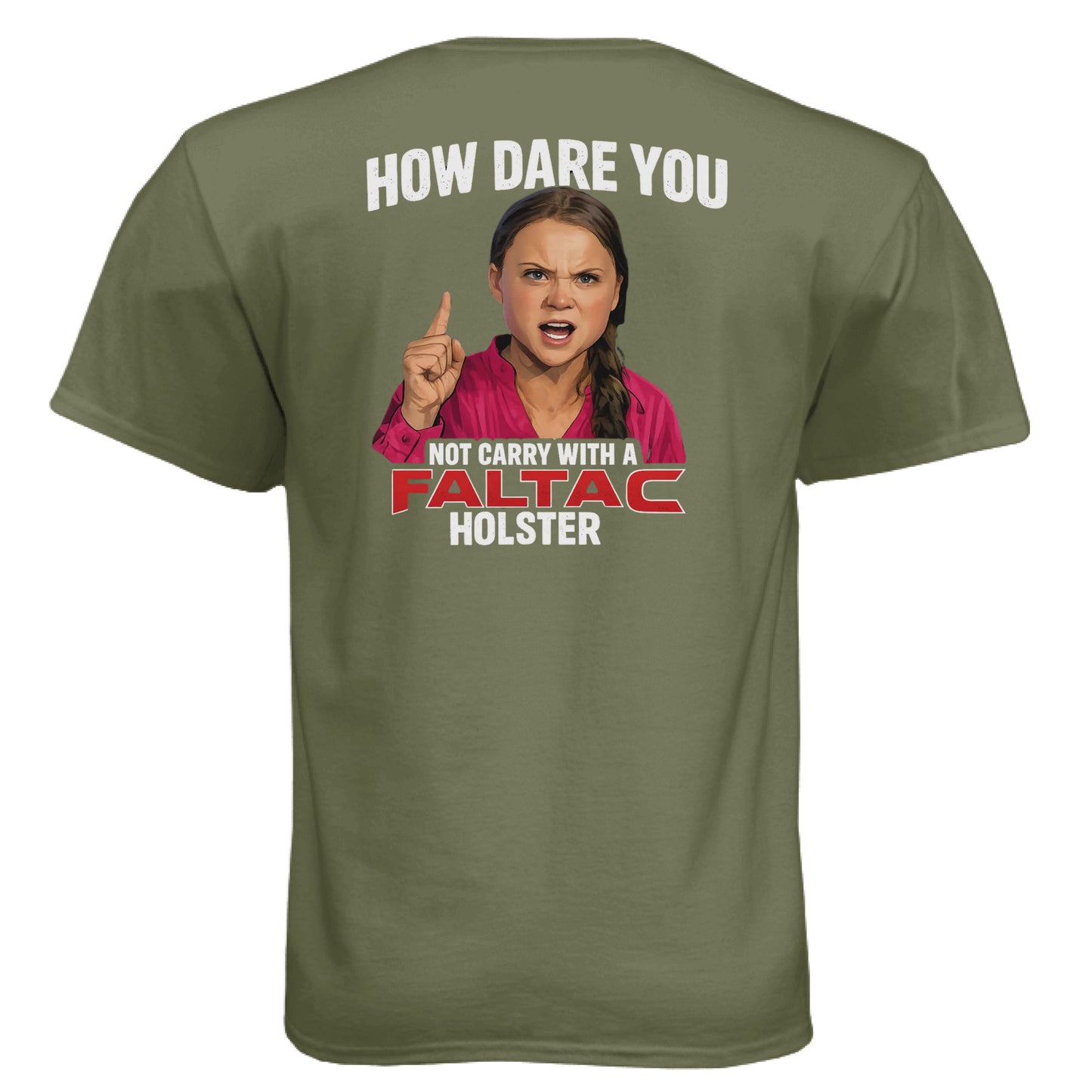 Military Green - BACK